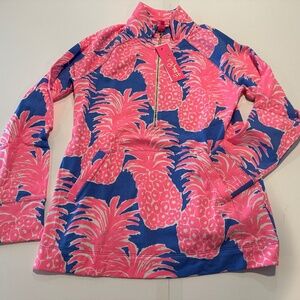 Lilly Pulitzer Qtr Zip Pullover - Size